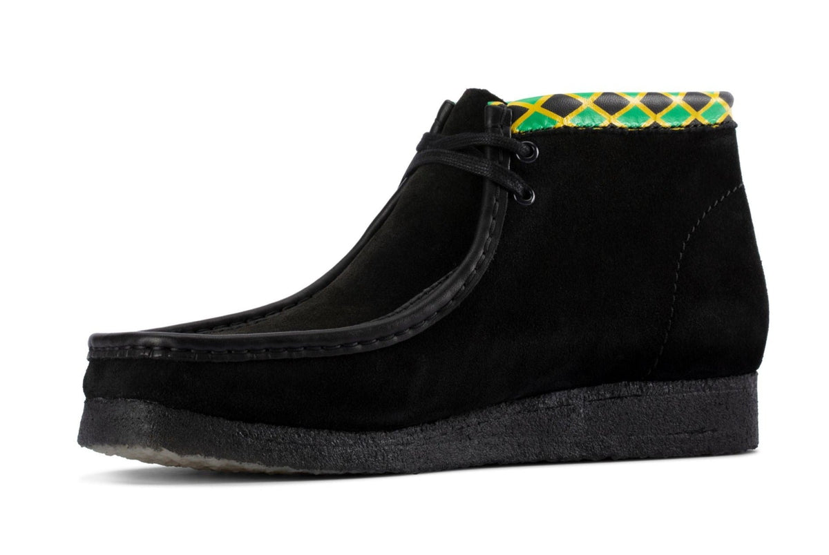 Clarks Originals Wallabee Jamaica Bee Men's Black Multi Suede 26160552 - additional view 4