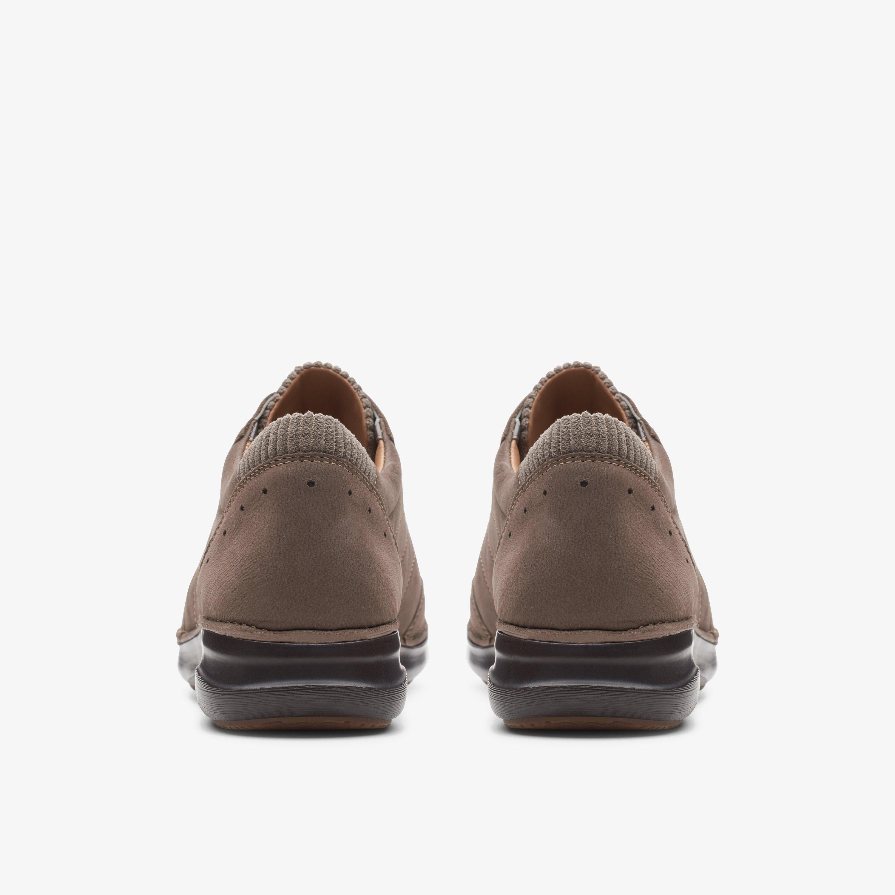 Clarks Appley Tie Women's Taupe Nubuckuck Shoes