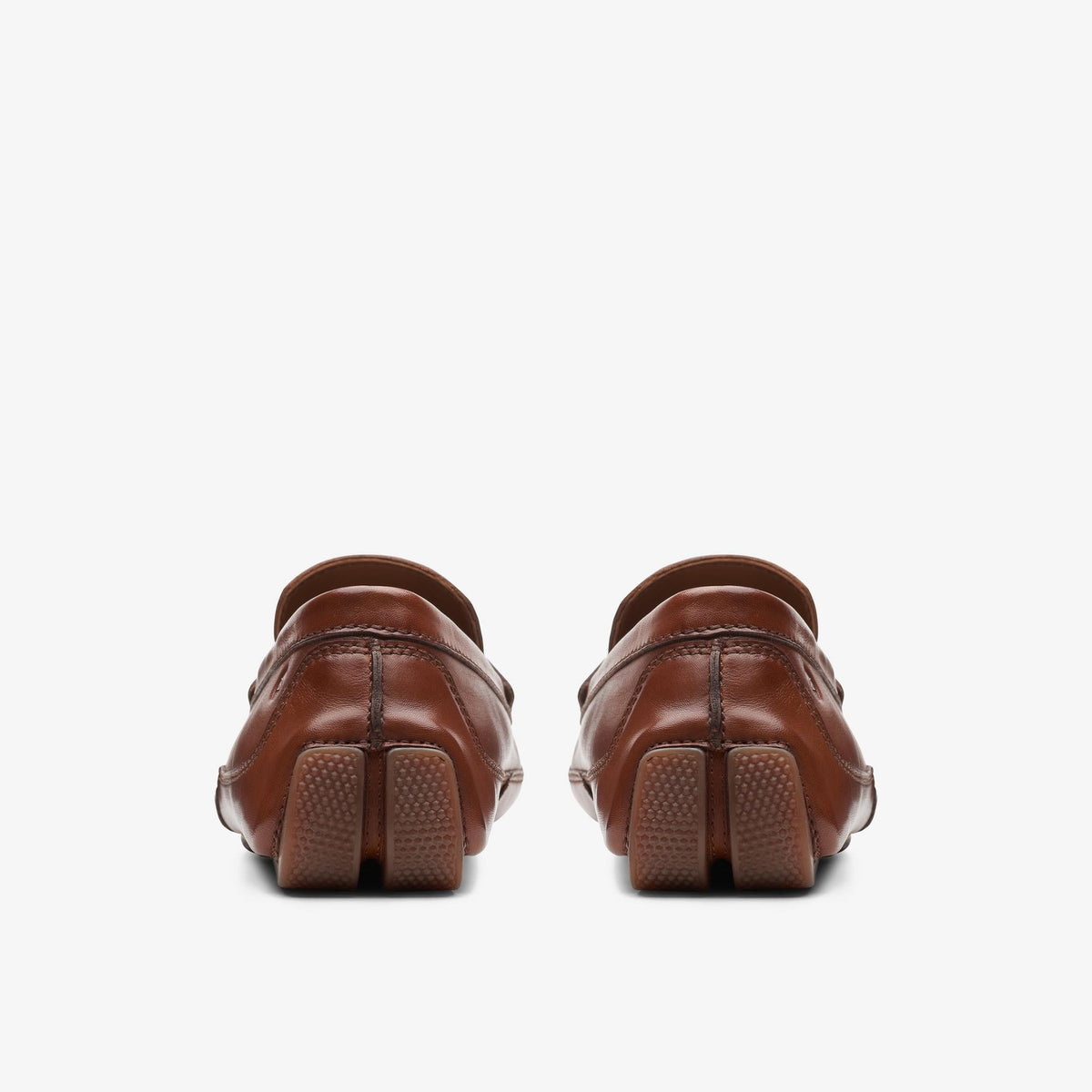 Clarks MARKMAN WAY Men's Dark Tan Leather 26163881 — detail view