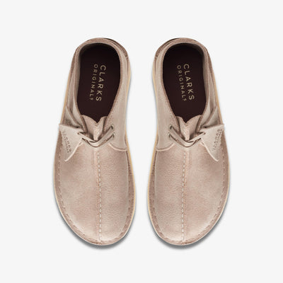 Clarks Originals Desert Trek Women's Sand Suede 26164264 — top view