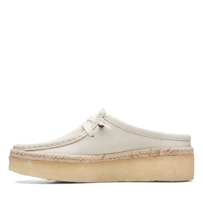 Clarks Originals Wallabee Cup Lo Men's White Suede Casual Shoes