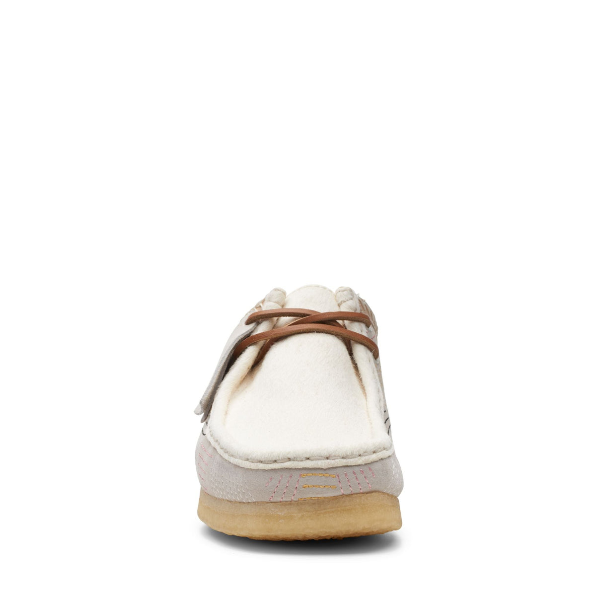 Clarks Originals Wallabee Men's Off White Hairy Suede 26165014 - additional view 3