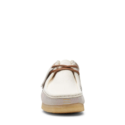 Clarks Originals Wallabee Men's Off White Hairy Suede 26165014 - additional view 3