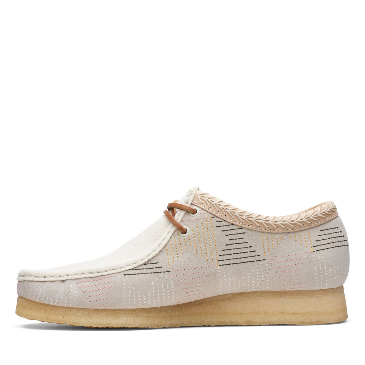 Clarks Originals Wallabee Men's Off White Hairy Suede 26165014 - additional view 5