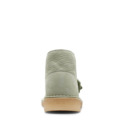 [26165743] MENS CLARKS DESERT BOOT - PALE GREEN