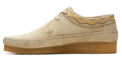 Clarks Originals Weaver Men's Maple Embroidered Suede 26165782 — detail view