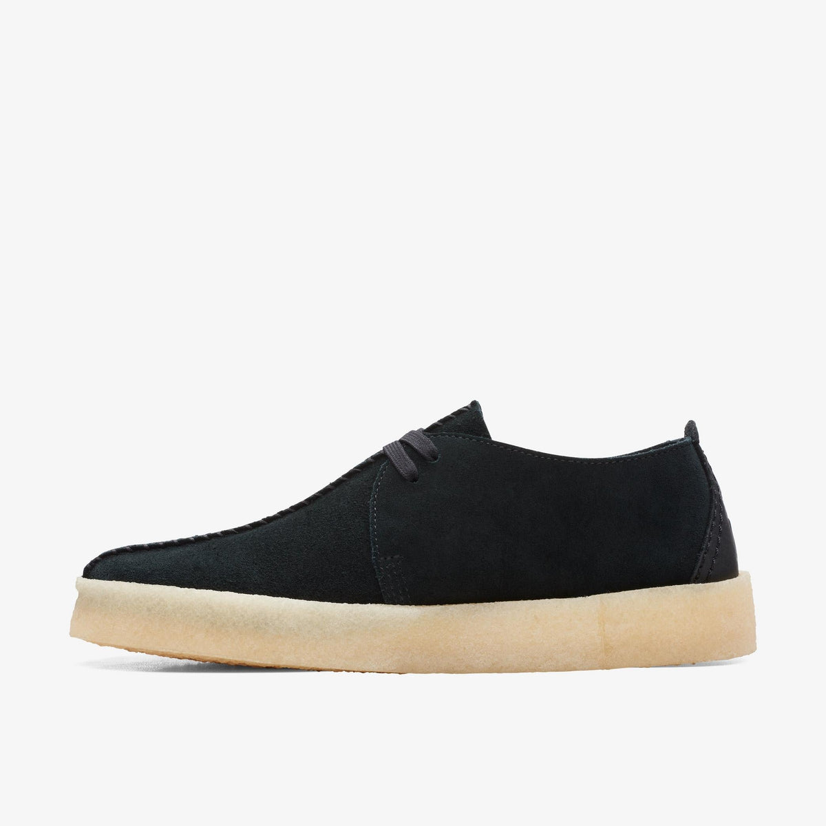 Clarks TREK CUP Men's Black Suede 26165826 — side view