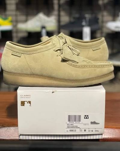 Clarks Originals x Kith x New York Mets Wallabee Low – Men's Maple Suede – 26166615