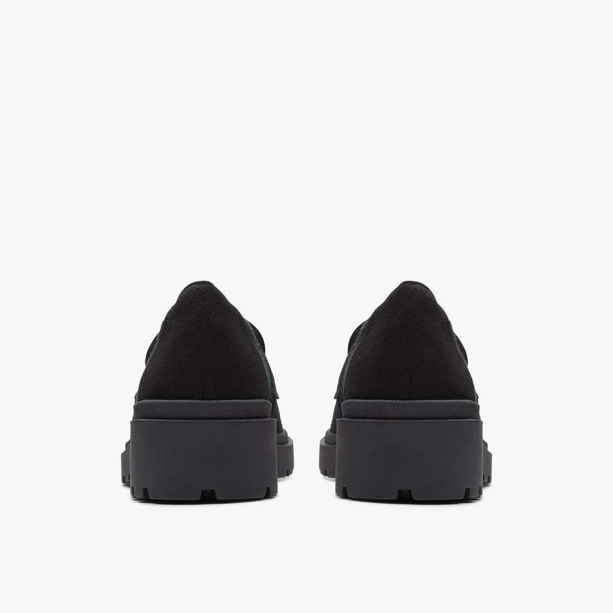 Clarks Calla Ease Women's Black Suede 26167687 — detail view
