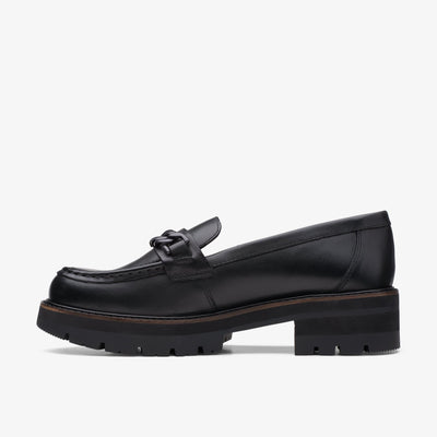 Clarks Orianna Edge Women's Black Leather 26167817 — side view