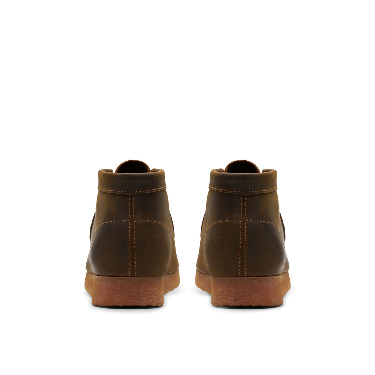 Clarks Originals Wallabee Boot Kids' Unisex Beeswax Brown Leather 26168134 - additional view 5
