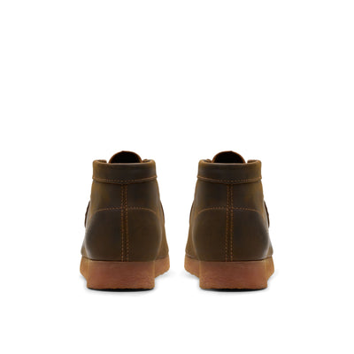 Clarks Originals Wallabee Boot Kids' Unisex Beeswax Brown Leather 26168134 - additional view 5