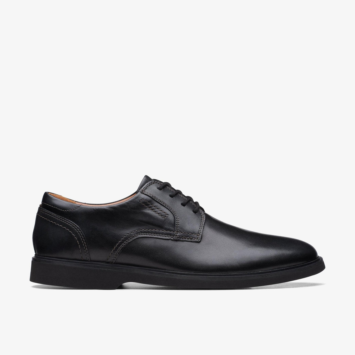 Clarks Malwood Lace Men's Black Leather 26168162