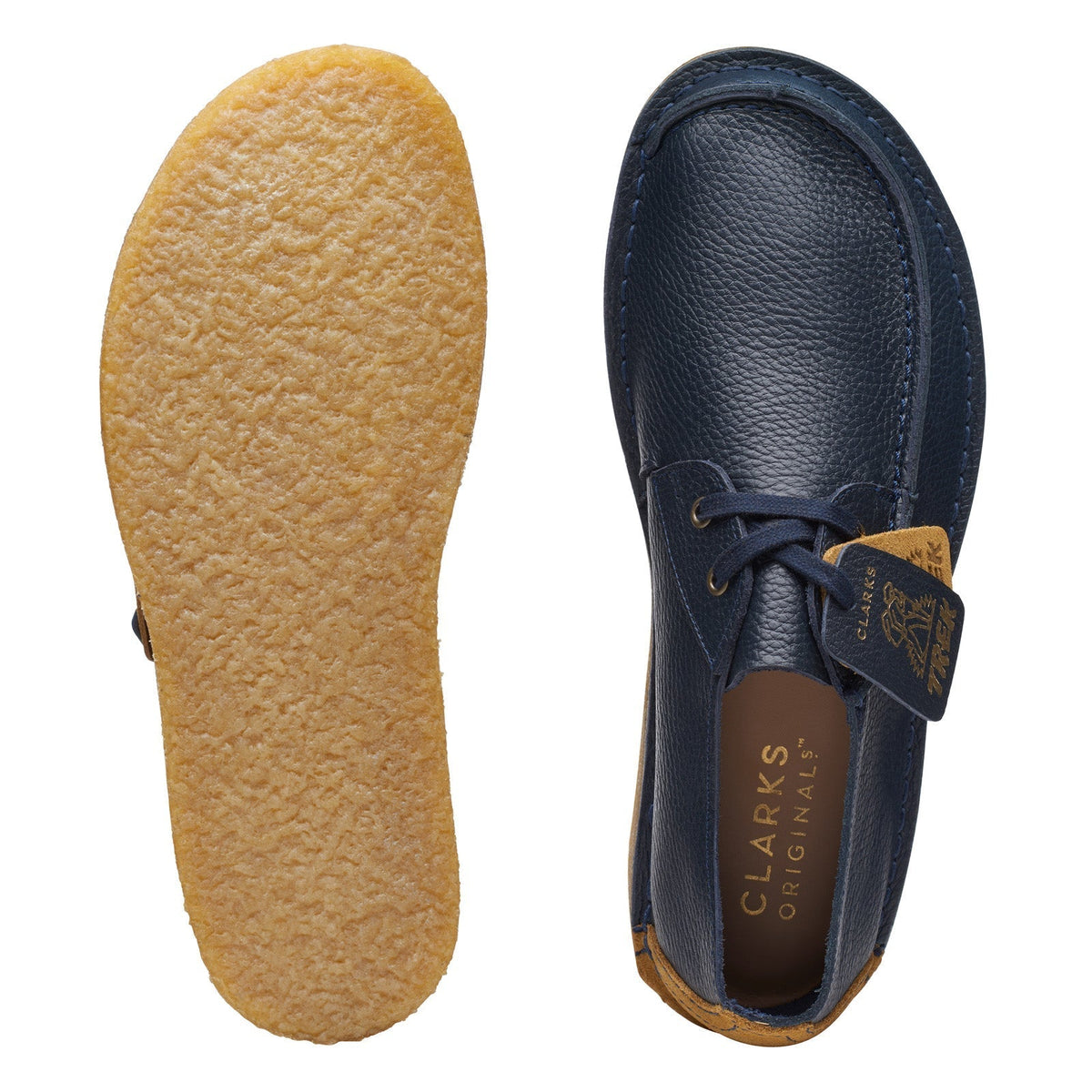 Clarks Originals Seam Trek Men's Ink Leather 26168529 — product view 7