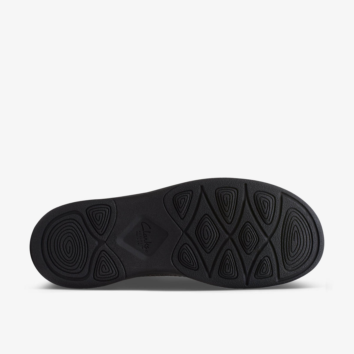 Clarks Nature 5 Lo Men's Black Leather 26168608 — rear view