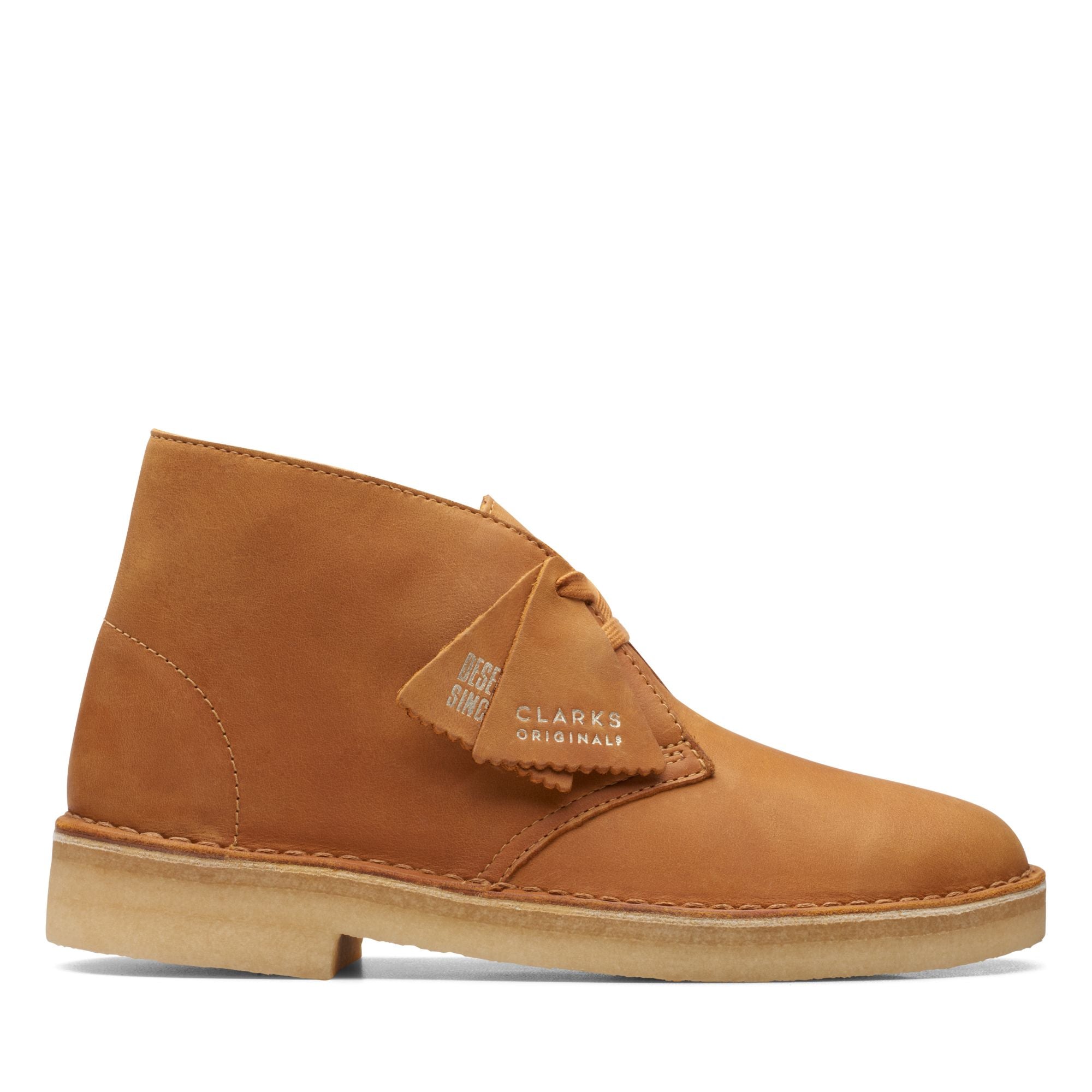 rubbersoled [26168795] WOMENS CLARKS DESERT BOOT. front view