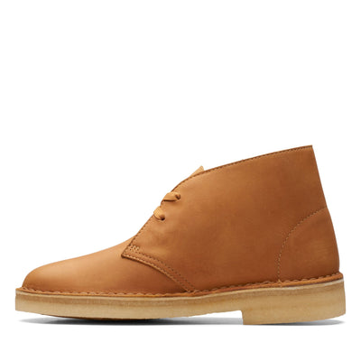 rubbersoled [26168795] WOMENS CLARKS DESERT BOOT. top view