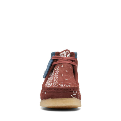 Clarks Originals Wallabee Boot Men's Brick Paisley