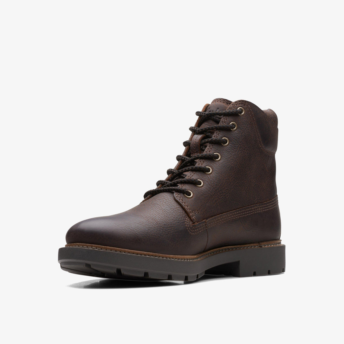 Clarks Craftdale 2 Hi Men's Brown Leather 26169002 — sole view