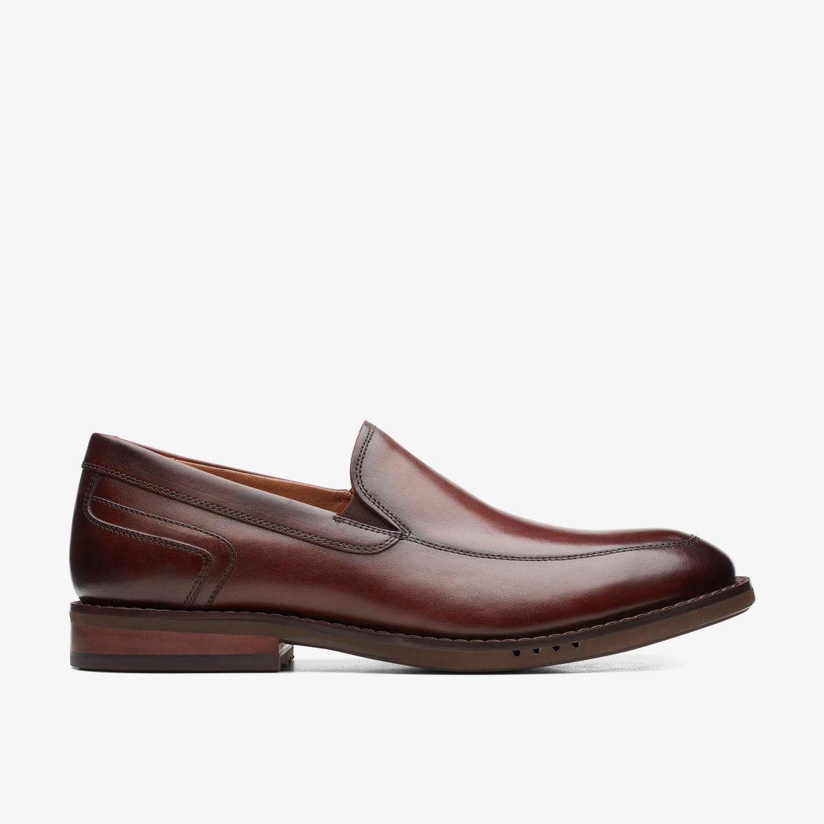 Clarks Un Hugh Step Men's Brown Leather 26169020