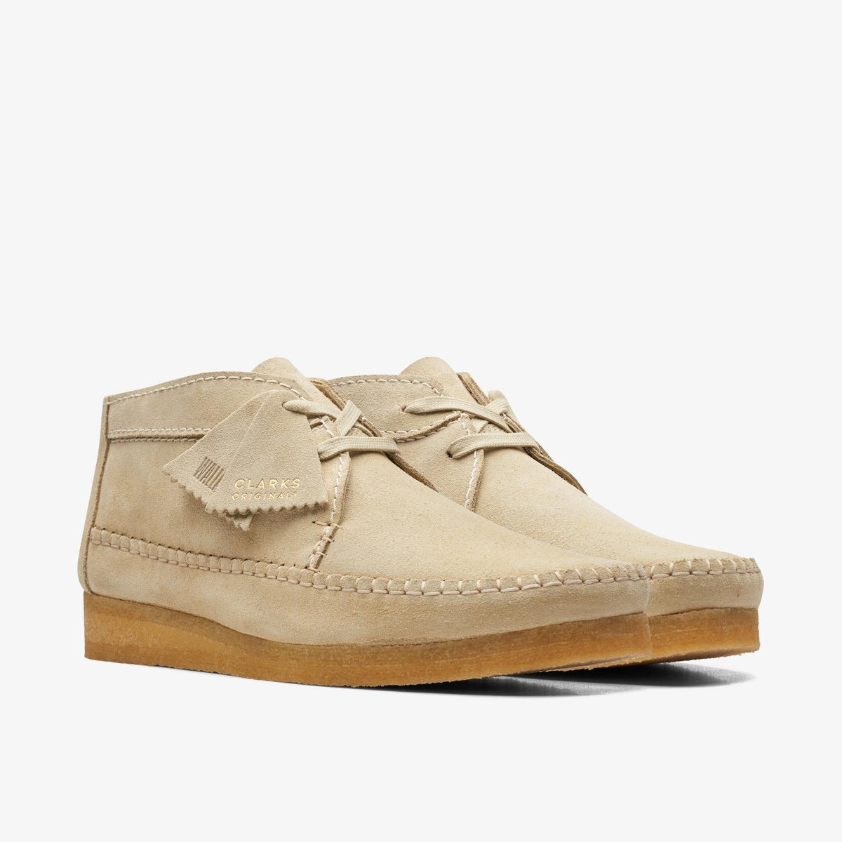 Clarks Originals Weaver Boot - Maple Suede Men's Maple Suede 26169234 — sole view