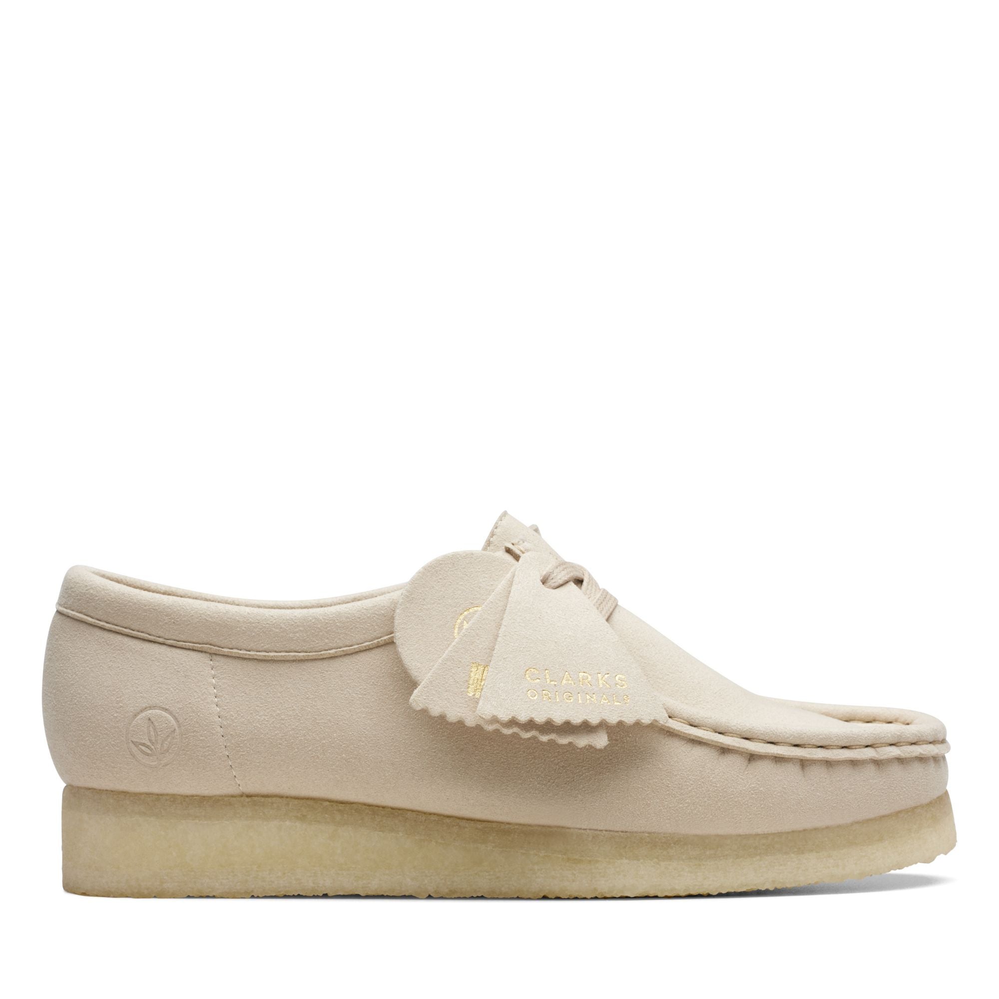 Clarks Originals Wallabee Women's Off White Syn Casual Shoes
