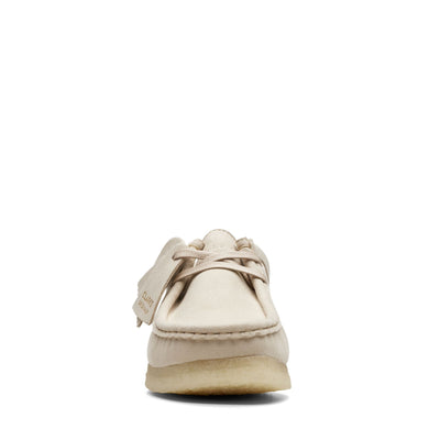 Clarks Originals Wallabee Women's Off White Syn Casual Shoes