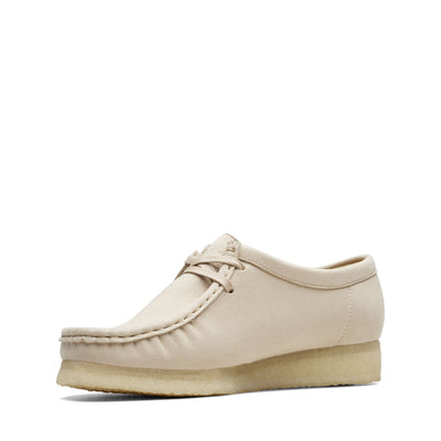 Clarks Originals Wallabee Women's Off White Syn Casual Shoes