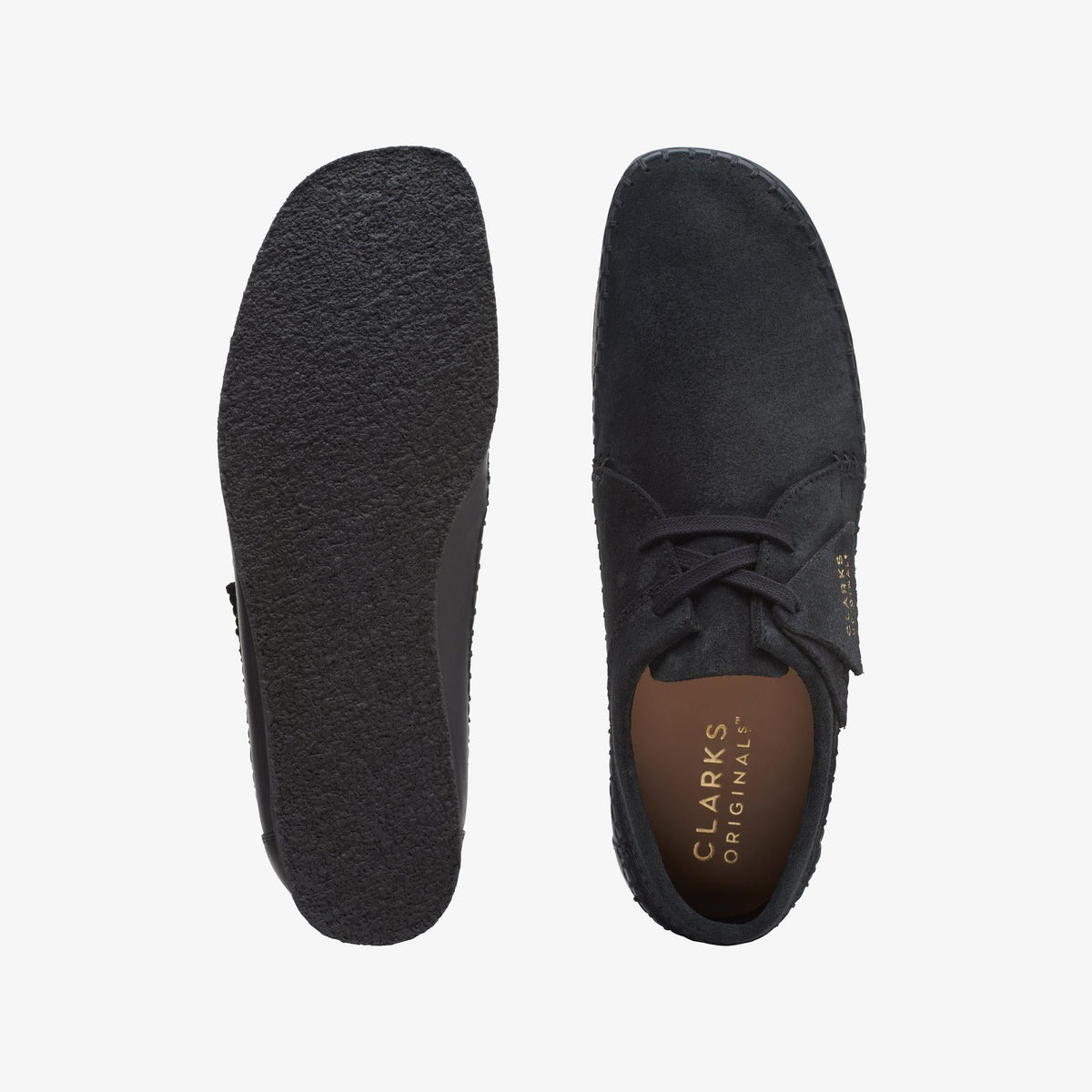 Clarks Originals Weaver Men's Charcoal 26169443 — top view