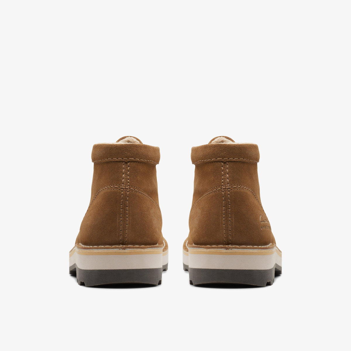 Clarks Corston Wally WP Men's Dark Sand Wool-Lined 26169526 — detail view