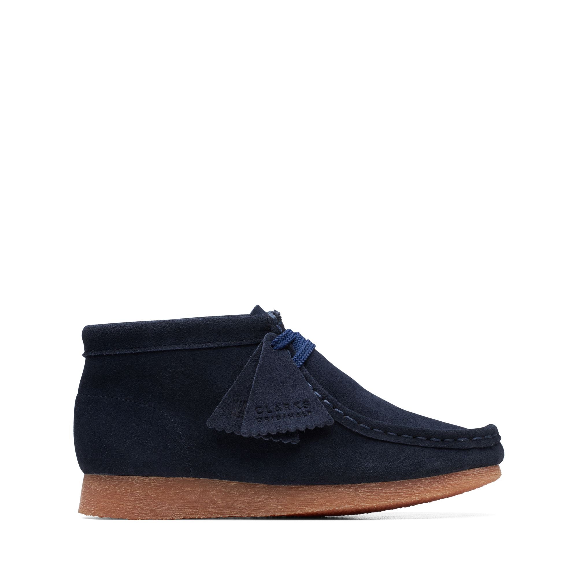 Clarks Originals Wallabee Boot O Kids' Blue