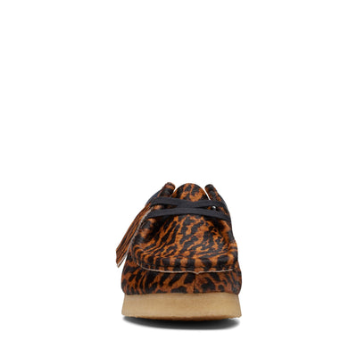 [26169920] WOMENS CLARKS WALLABEE TORTOISESHELL