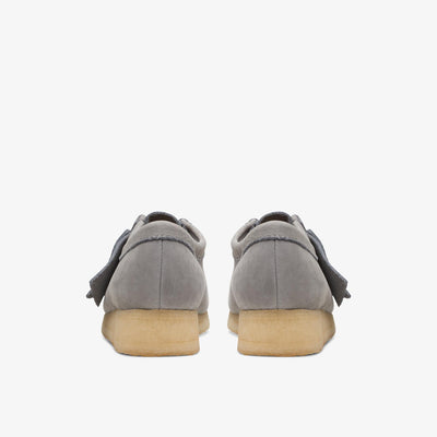 [26169921] Womens CLARKS WALLABEE - GREY NUBUCK