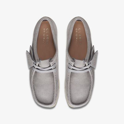 [26169921] Womens CLARKS WALLABEE - GREY NUBUCK