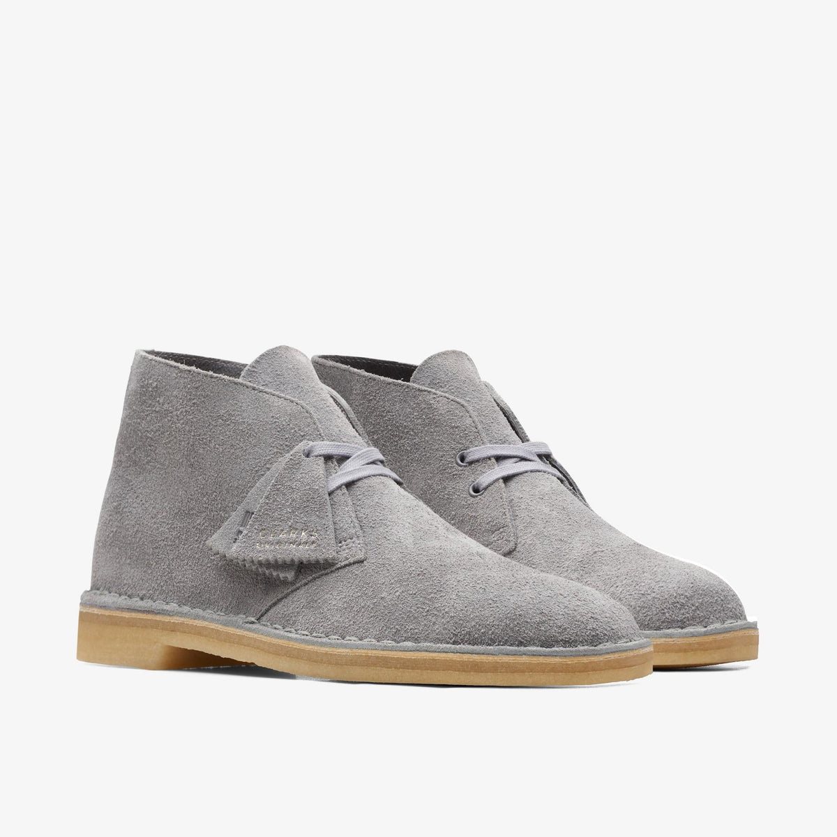Clarks Originals Desert Boot Men's Greystone Suede 26169941 — sole view