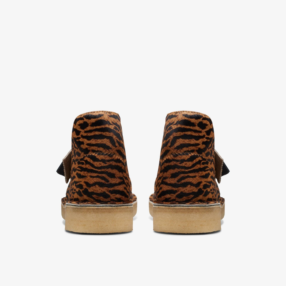 Clarks Originals Desert Boot Women's Tortoiseshell Hair-On Hide 26169945 — detail view