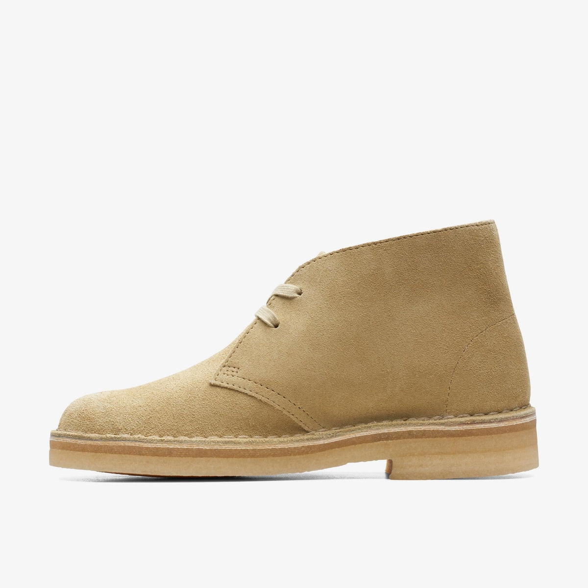Clarks Originals Desert Boot - Maple Suede Women's Maple Suede 26169946 — side view