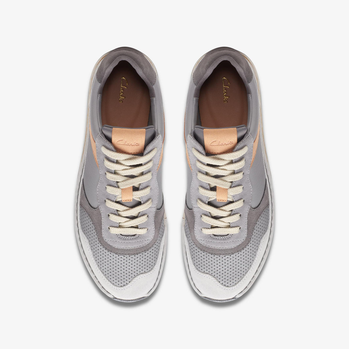 Clarks Craft Run Tor Men's Grey 26170031 — top view