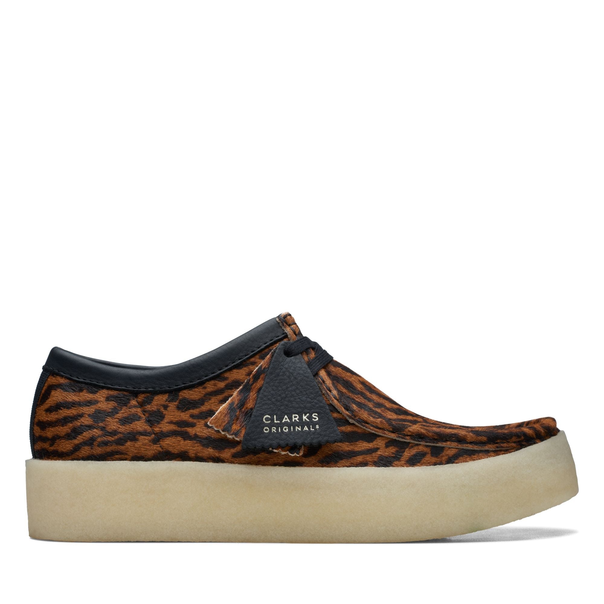 [26170046] MENS CLARKS WALLABEE CUP - TORTOISE SHELL