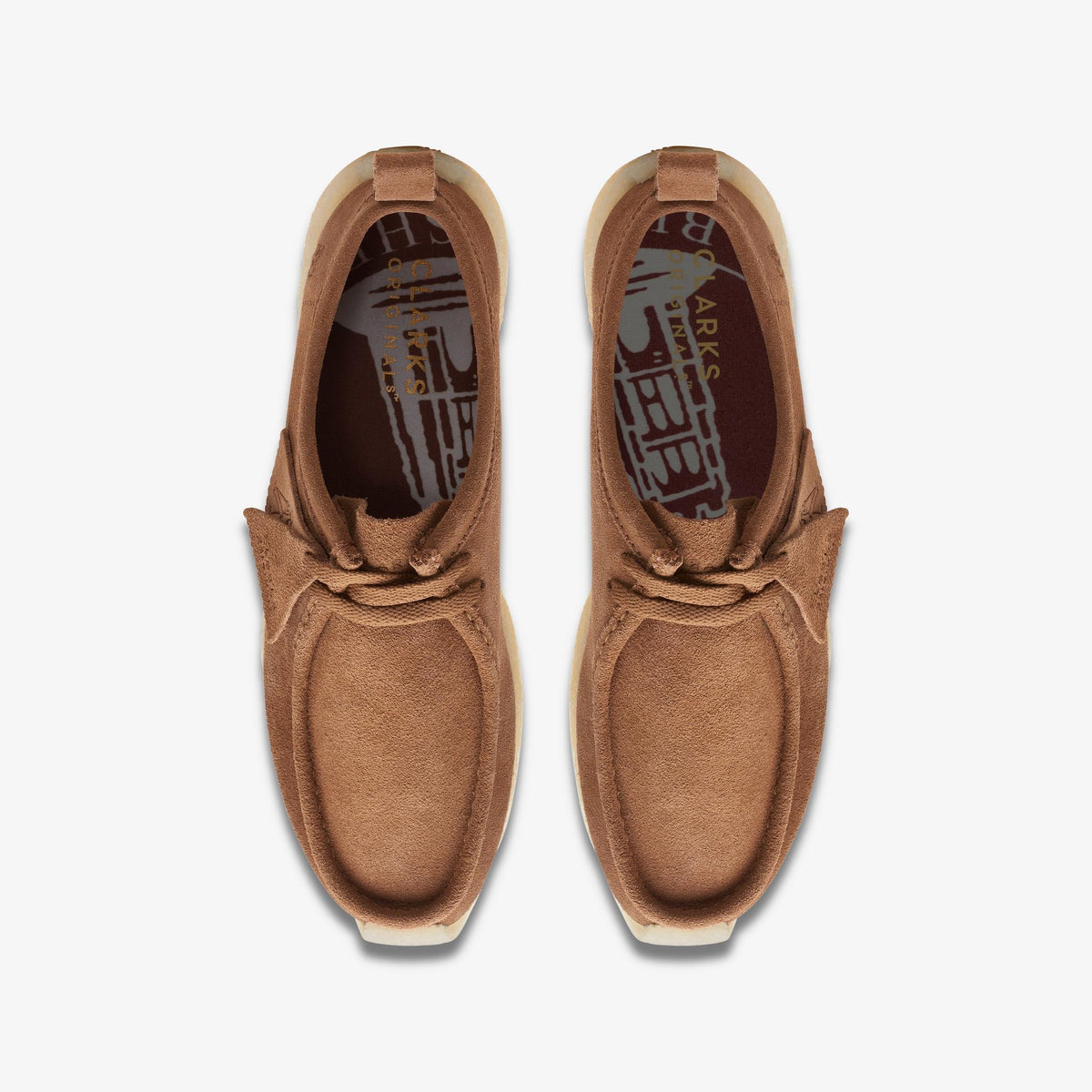Clarks Rossendale Men's Cola Suede 26170226 — top view