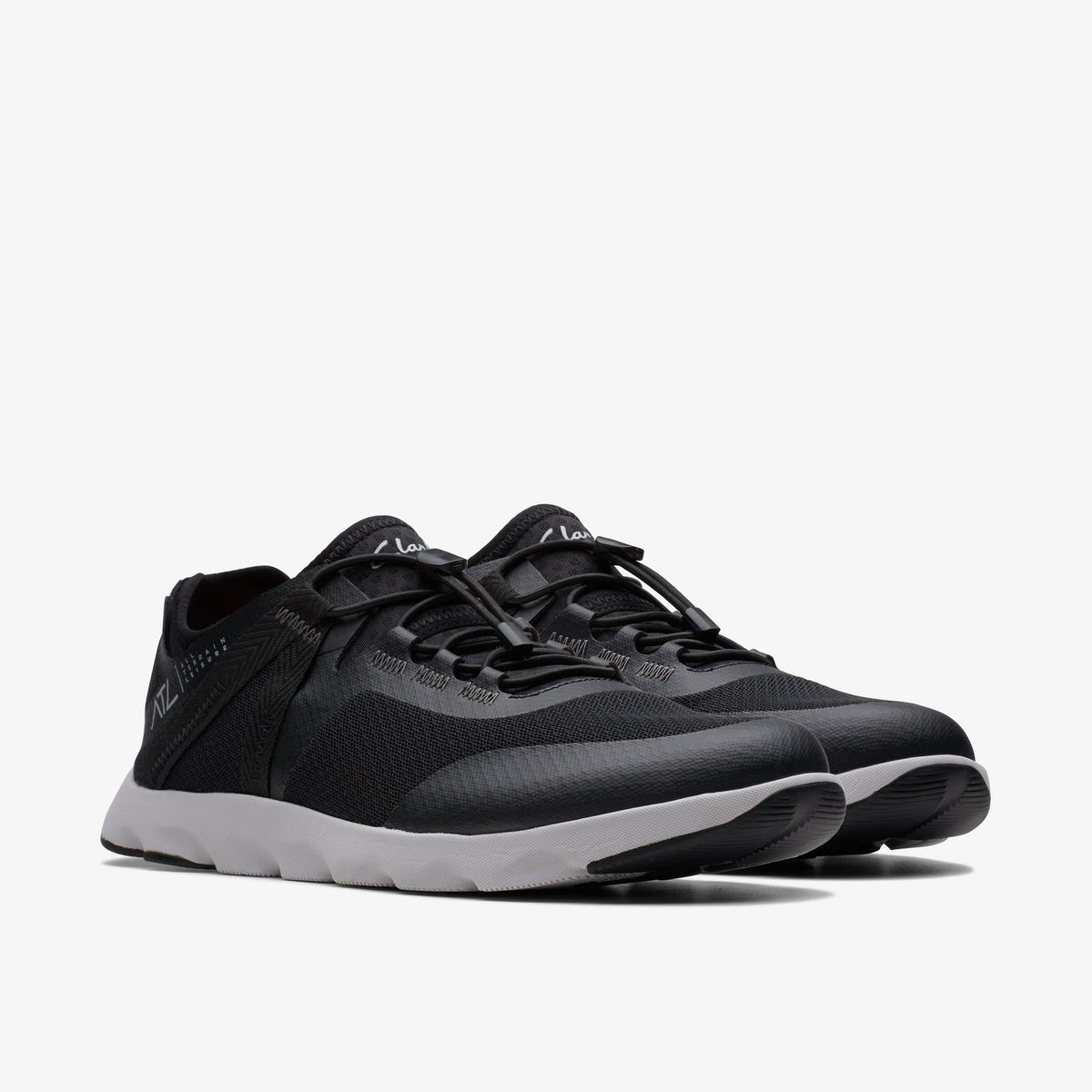Clarks ATL Coast Rock Men's Black Textile 26170316 — sole view