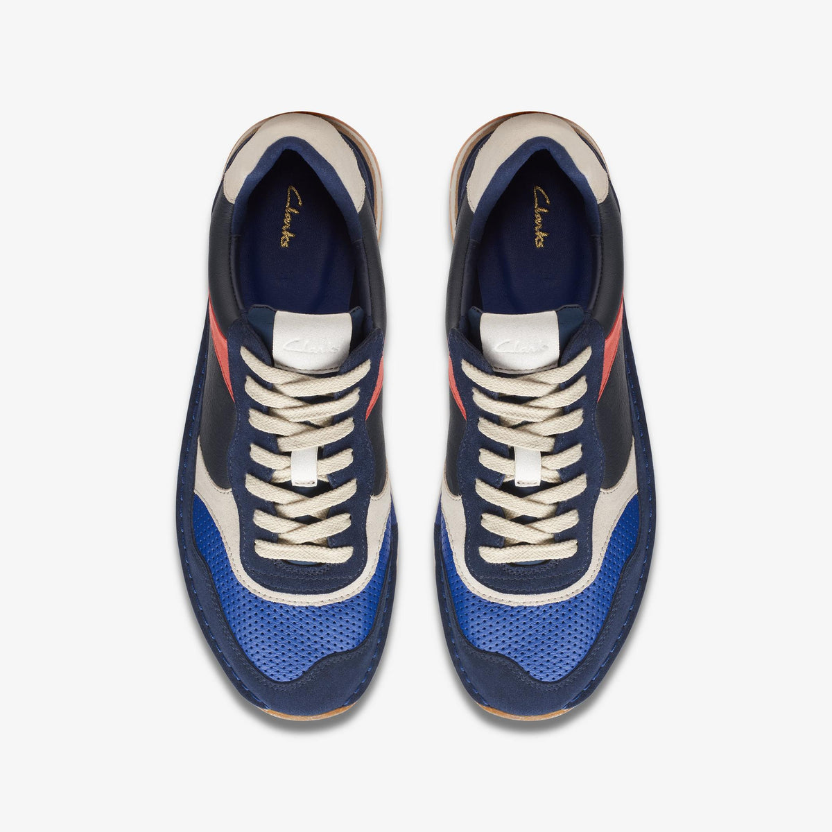 Clarks Craft Run Tor Men's Navy 26170548 — top view