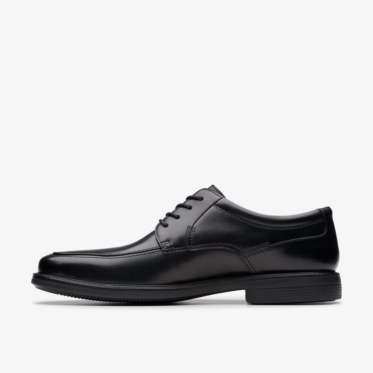 Clarks Ipswich Apron II Men's Black Leather 26170832 — side view