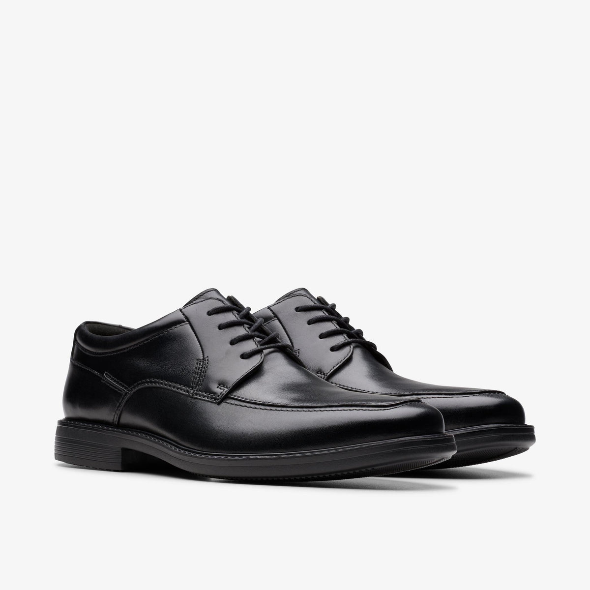 Clarks Ipswich Apron II Men's Black Leather 26170832 — sole view