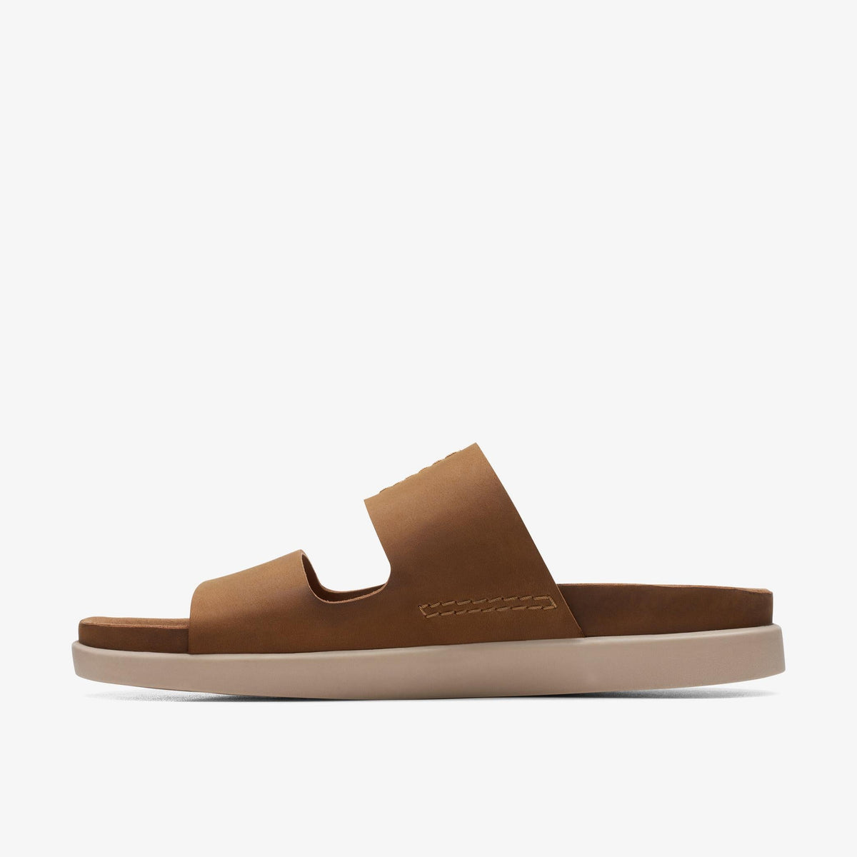 Clarks Sunder Coast Men's Tan Leather 26170947 — side view