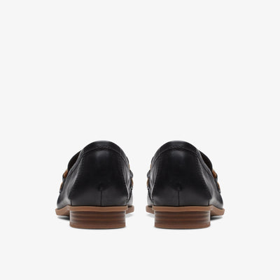 Clarks Sarafyna Iris Women's Black Leather 26171043 — detail view