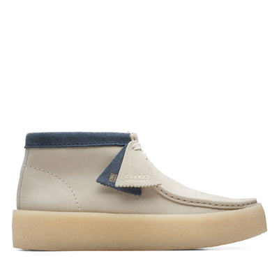 Clarks Originals Wallabee Cup Boot Men's White Nubuck 26171090