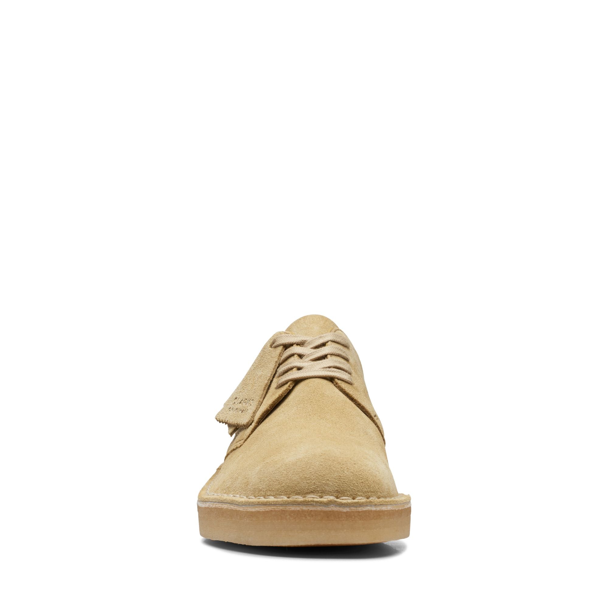 rubbersoled [26171491] MENS CLARKS COAL LONDON - MAPLE SUEDE back view