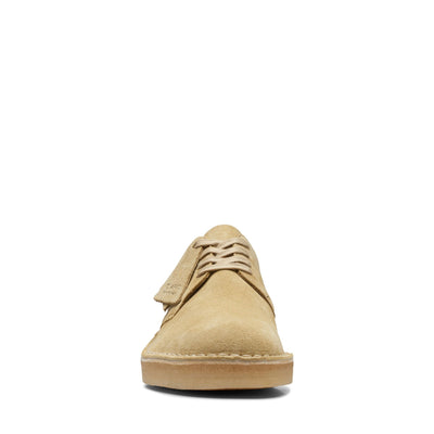 rubbersoled [26171491] MENS CLARKS COAL LONDON - MAPLE SUEDE back view