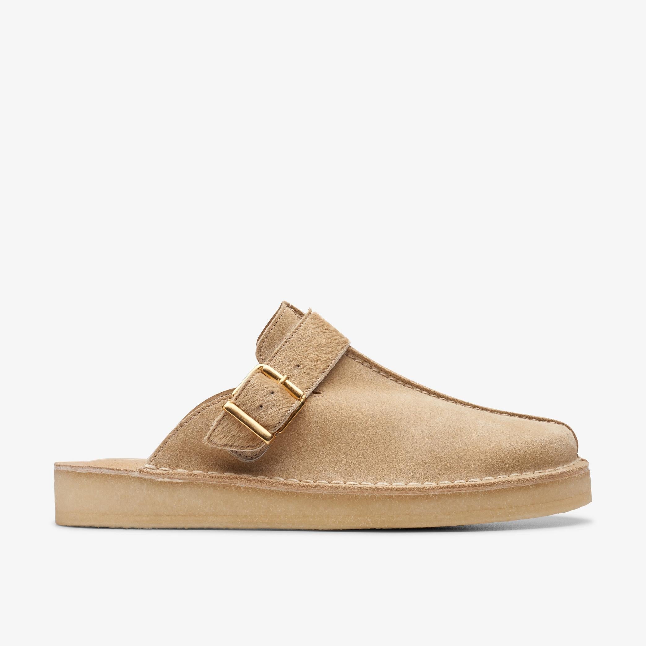 [26171989] Mens CLARKS TREK MULE - TAUPE INTEREST